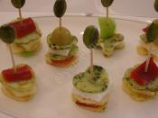 Süslü Krep Kanepeler