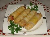 Filo Pastry Patty With Sausage And Kashar Cheese Recipe