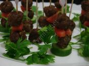 Kokteyl Köfte Kanepeleri