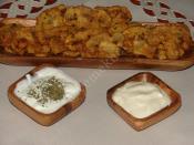 Mantar Cipsi (Dip Sos İle)