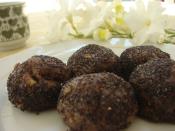 Kestane Şekeri Tatlısı