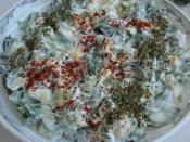 Yoğurtlu Semizotu Salatası
