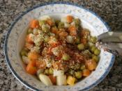 Fırında Garnitürlü Mantar Dolması