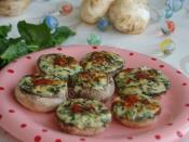 Ispanaklı Mantar Dolması