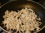 Kremalı Tavuklu Makarna