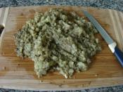 Közlenmiş Patlıcan Köftesi (Kıymasız)