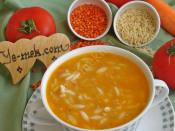 Domatesli Şehriye Çorbası