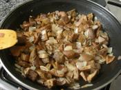 Mantar Kavurma (Kanlıca Mantarı)