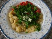 Közlenmiş Patlıcan Salatası