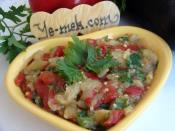 Közlenmiş Patlıcan Salatası