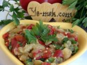 Közlenmiş Patlıcan Salatası