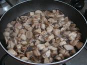 Kremalı Mantarlı Makarna