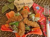 Susamlı Tavuk Salatası