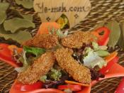 Susamlı Tavuk Salatası