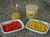 Kırmızı Biberli  Mısırlı Pilav