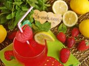 Çilekli Limonata