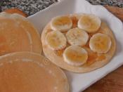 Banana Pancakes with Honey Recipe