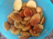 Fırında Baharatlı Taze Patates