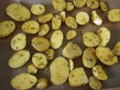 Fırında Baharatlı Taze Patates