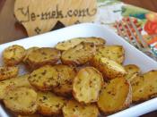 Fırında Baharatlı Taze Patates
