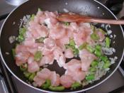 Mantarlı Tavuk Yemeği