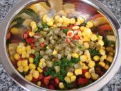 Meksika Fasulyesi Salatası