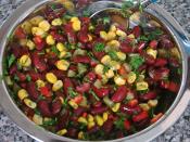 Meksika Fasulyesi Salatası