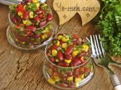 Meksika Fasulyesi Salatası