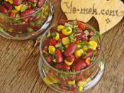 Meksika Fasulyesi Salatası