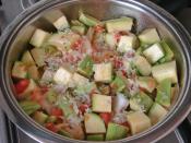 Zucchini With Rice Meal Recipe