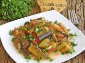 Zeytinyağlı Patlıcan Yemeği