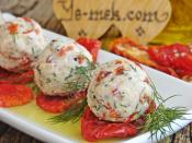 Kuru Domatesli Peynir Topları