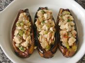 Chicken Stuffed Eggplant Recipe