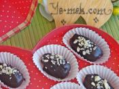 Bademli Çikolatalı Hurma Tatlısı