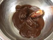 Bademli Çikolatalı Hurma Tatlısı