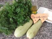 Fırında Beyaz Peynirli Kabak Dilimleri