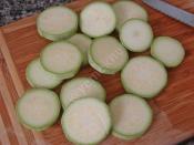 Fırında Beyaz Peynirli Kabak Dilimleri