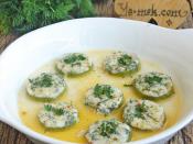 Fırında Beyaz Peynirli Kabak Dilimleri