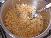 Mercimekli Kuskus Pilavı