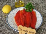 Közlenmiş Kırmızı Biber Mezesi