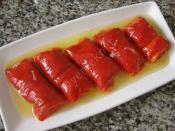 Közlenmiş Kırmızı Biber Mezesi