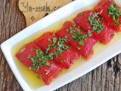 Közlenmiş Kırmızı Biber Mezesi