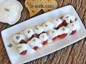 Yoğurtlu Közlenmiş Kırmızı Biber Salatası