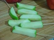 Atıştırmalık Elma Çubukları