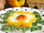 Biber İçi Yağda Yumurta