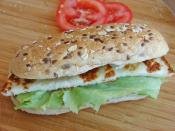 Hellim Peynirli Sandviç