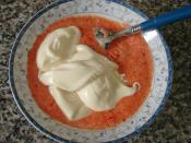 Krem Peynirli Kırmızı Dip Sos