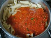 Penne Arabiatta Recipe (Spicy Tomato Sauce Pasta)