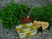 Taze Otlu Baharatlı Tereyağı