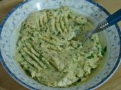 Taze Otlu Baharatlı Tereyağı